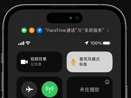 荣邦乡苹果授权维修网点分享iPhone在通话时让你的声音更清晰 