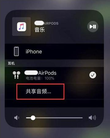 荣邦乡苹果14音频维修点分享iPhone14音频共享设置方法 