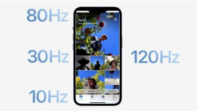 荣邦乡苹果14维修分享iPhone 14有高刷吗 