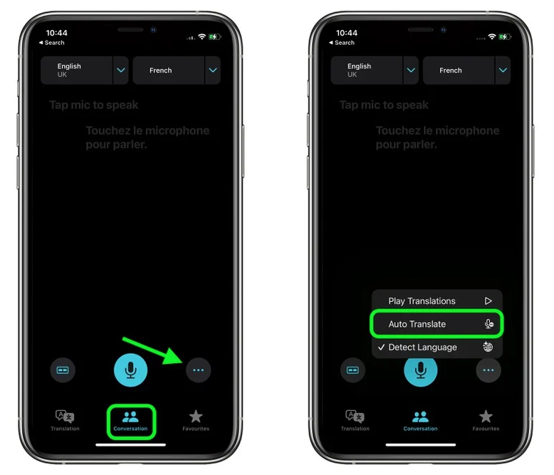 荣邦乡苹果手机维修分享iOS 15 “翻译” App 新改进 